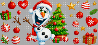16oz Christmas-S  3243